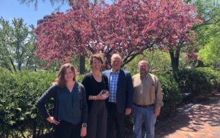 Mindy Granley, Mayor Larson, Ken Smith, Terry Nanti