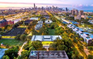 IIT in Chicago Skyline