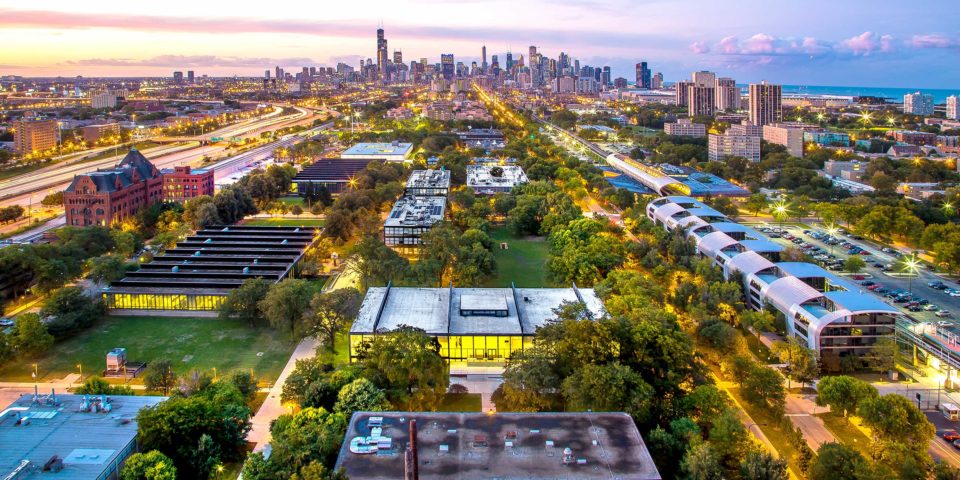 IIT in Chicago Skyline